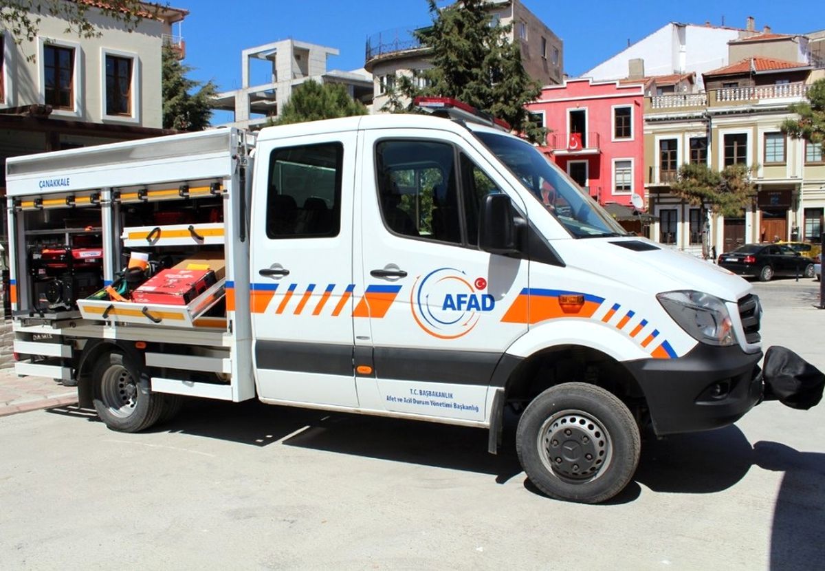 Çanakkale Afad\'a Yeni Kurtarma Aracı