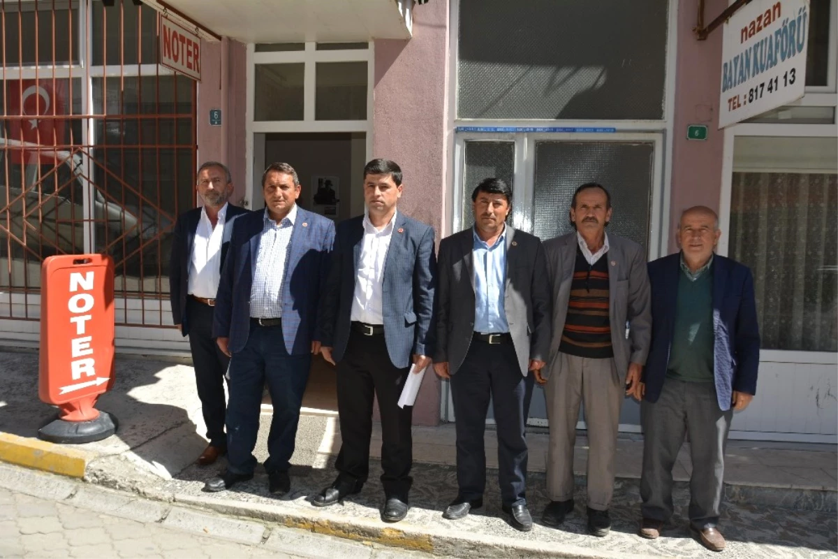 CHP\'li Muhtarlardan Noter Tasdikli İstifa