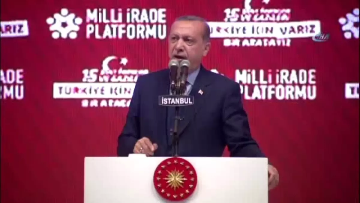 Cumhurbaşkanı Erdoğan: "16 Nisan Türkiye\'de Kalıcı Istikrarın Müjdecisi Olacak" - Istanbul