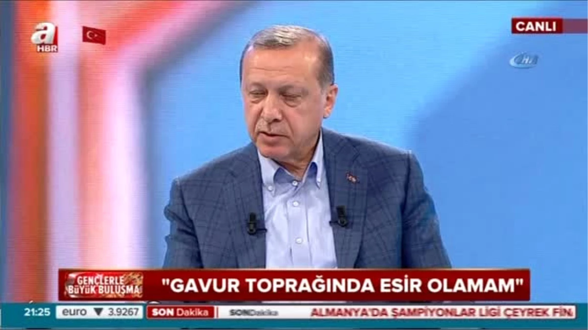 Cumhurbaşkanı Erdoğan: "Yedi Seçim Kaybettin Hala Direniyorsun. Kontrollü Darbe Diyor.