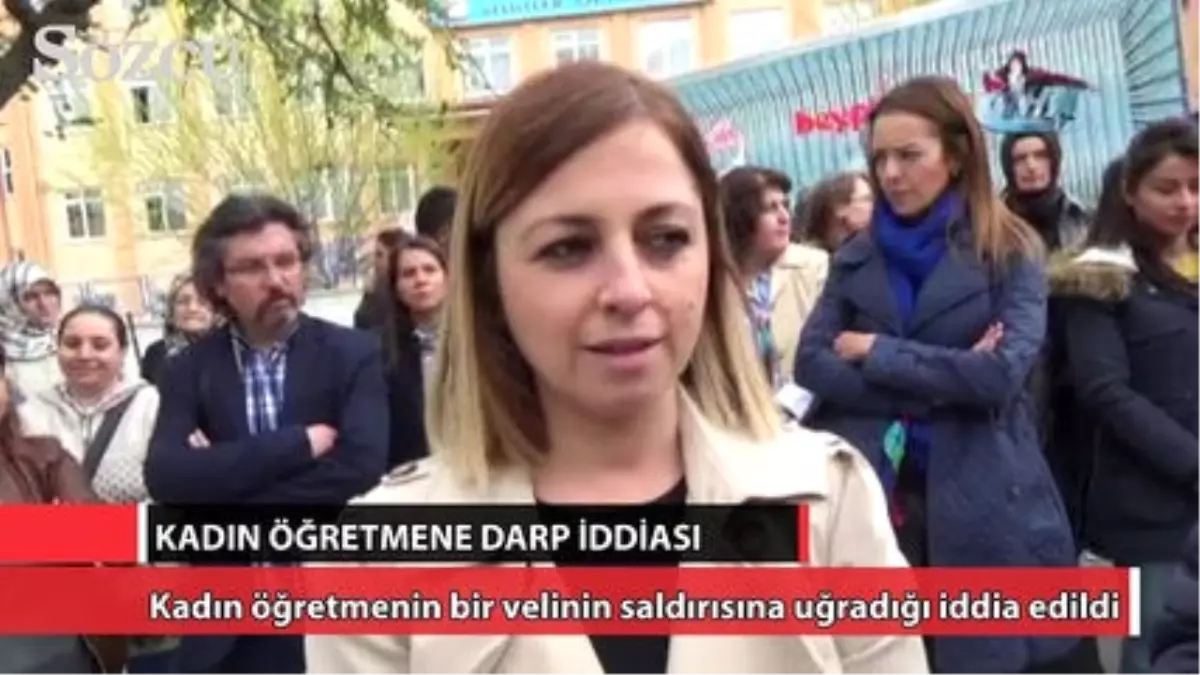 Kadın Öğretmene Darp İddiası