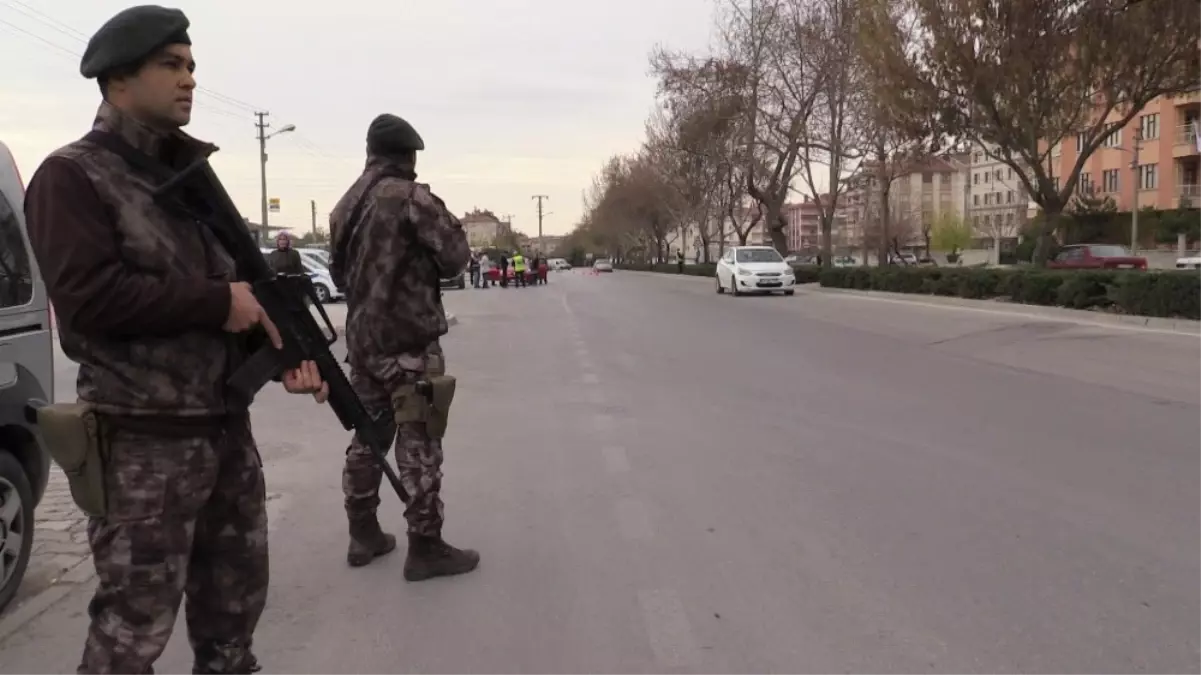 Konya\'da Özel Harekat Destekli Trafik Uygulaması