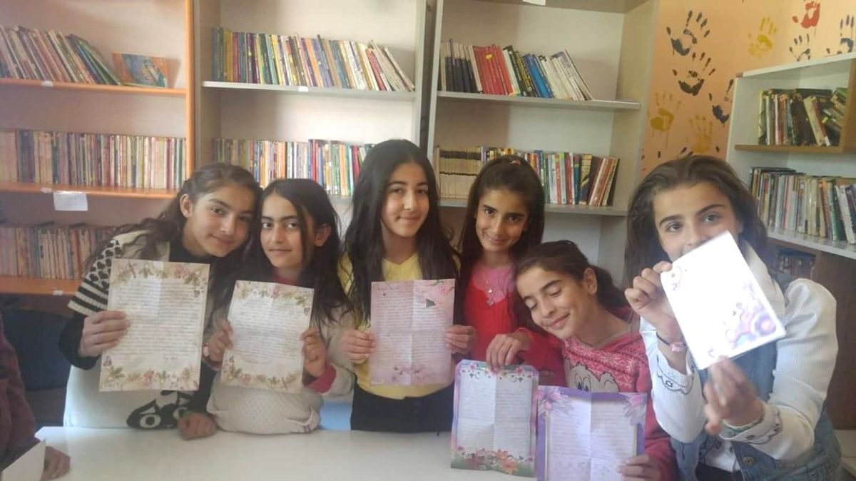 Kulp\'ta "Mektuplardan Bir Gönül Projesi"