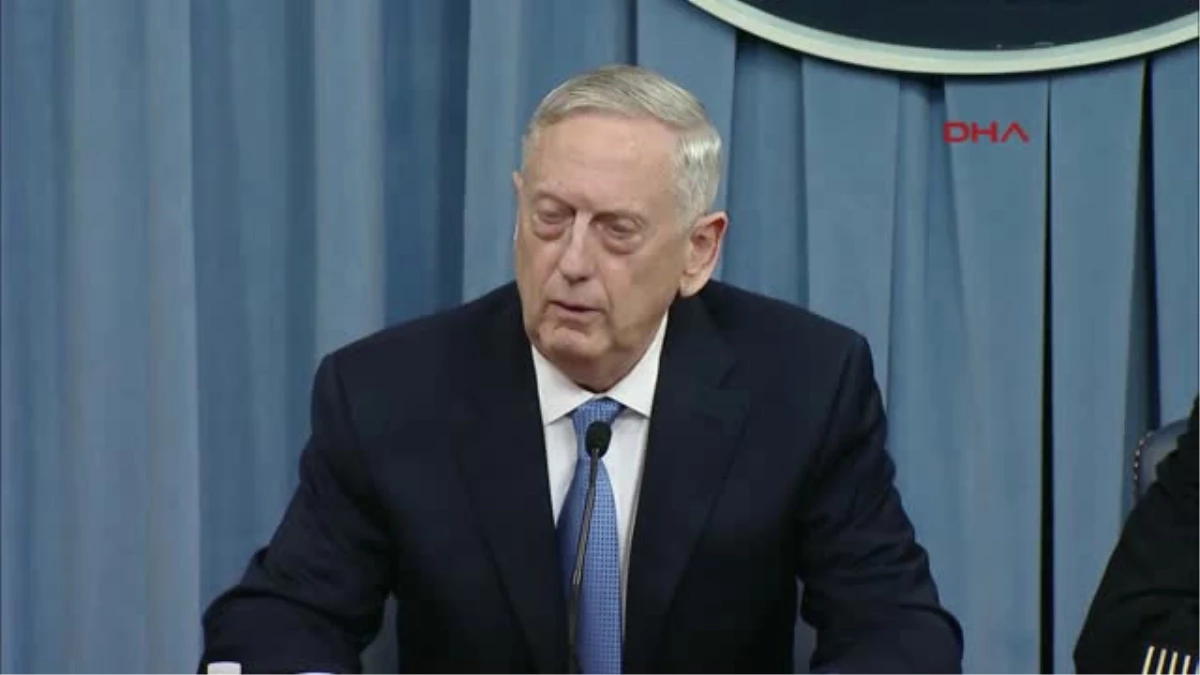 Mattis: Esad\'ın Kimyasal Silah Kullanmasını Engelleyecek En Etkili Yöntem Askeri Müdahale