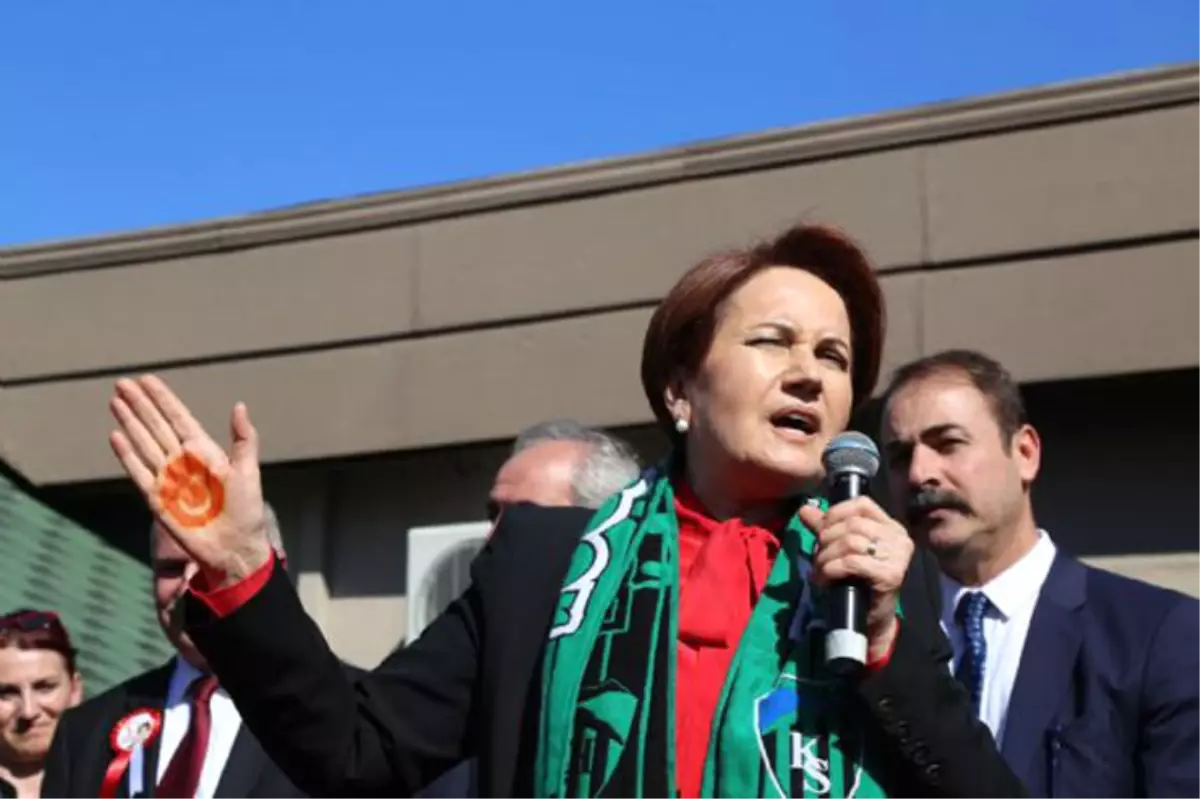 Meral Akşener: \'Hayır\' Çıkmasın, Pyd ve Ypg ile Cenevre\'de Masaya Otururlar (1)