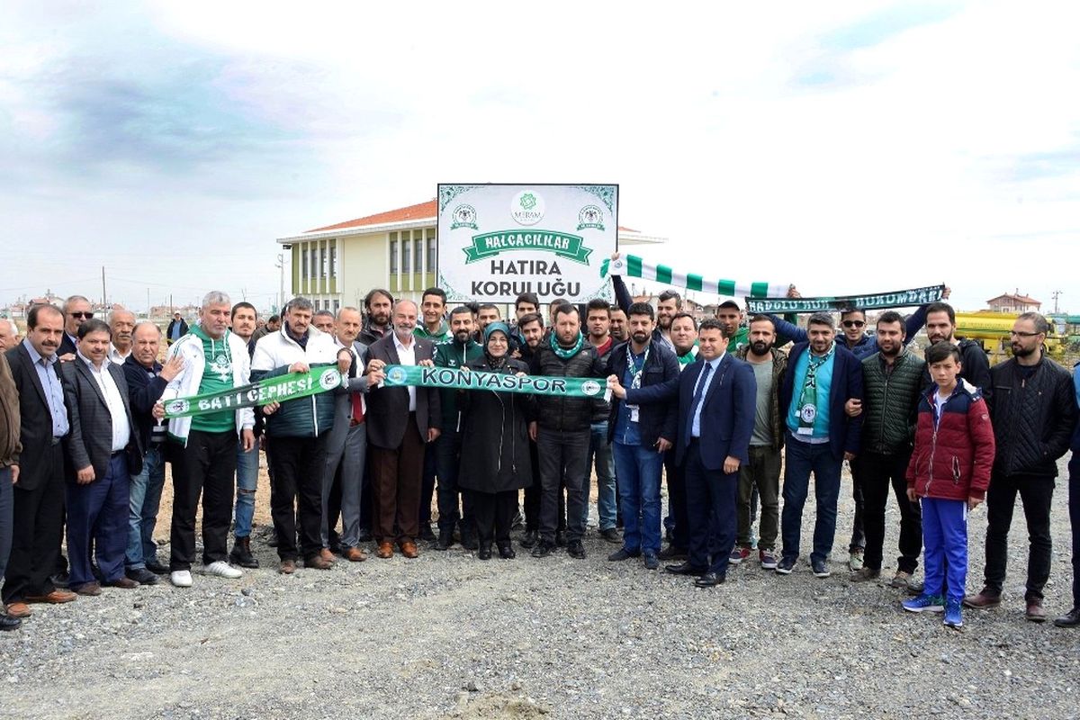 Meram\'da Nalçacılılar Hatıra Koruluğu Oluşturuldu