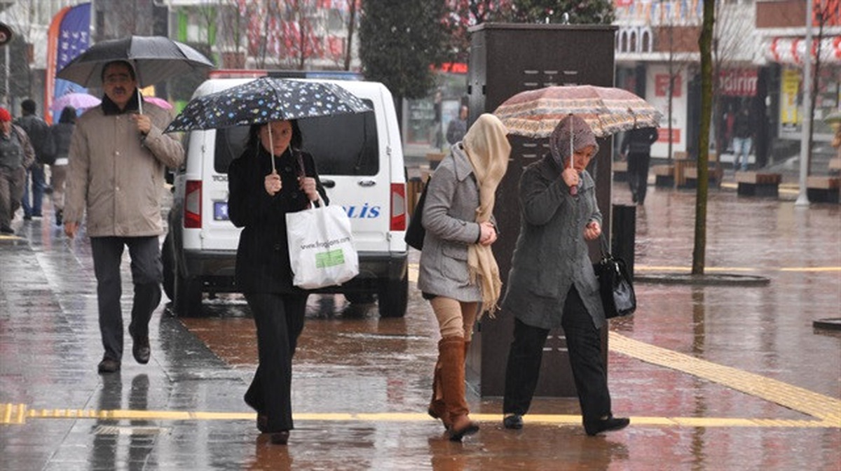 Meteorolojiden 5 İl İçin Kuvvetli Yağış Uyarısı