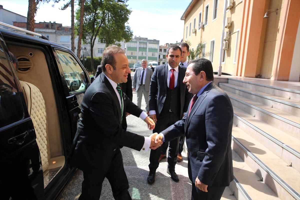 Ordu Valisi Balkanlıoğlu\'na Ziyaretler