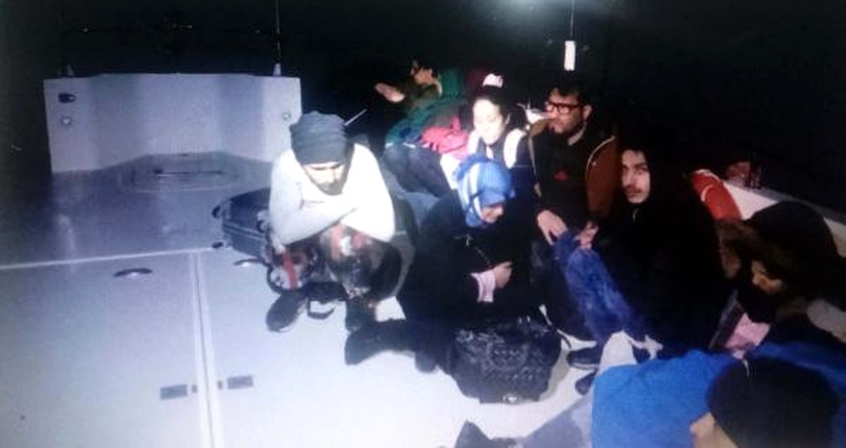 Yunanistan\'a Kaçak Geçmek İsteyen 18 Suriyeli Yakalandı