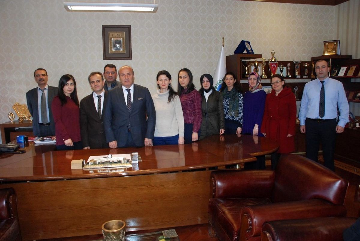 Aday Öğretmenlerden Başkan Arslan\'a Ziyaret