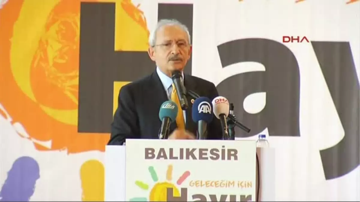 Balıkesir CHP Lideri Kılıçdaroğlu Stk\'lar ve Muhtarlarla Yaptığı Toplantıda Konuştu-4