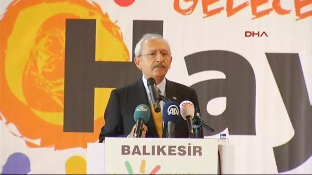 Balıkesir CHP Lideri Kılıçdaroğlu Stk\'lar ve Muhtarlarla Yaptığı Toplantıda Konuştu-2