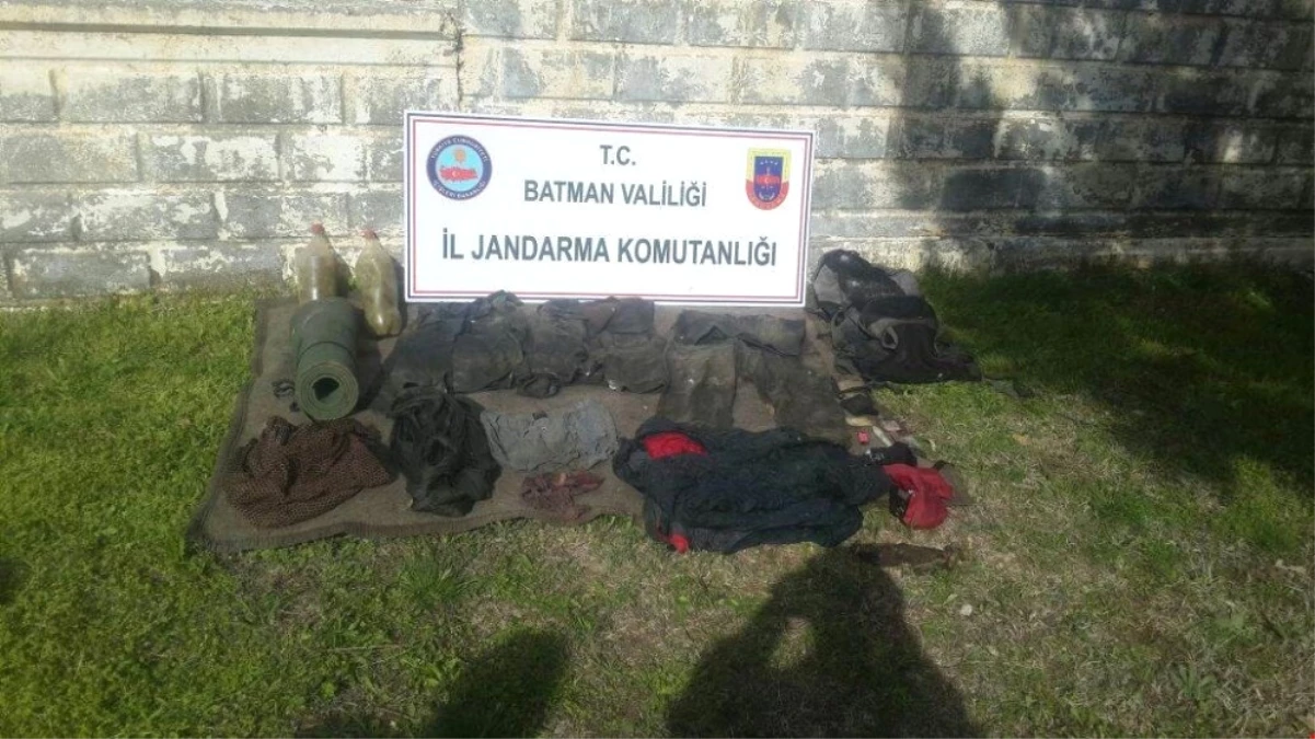 Batman\'da PKK\'ya Ait Mühimmat Ele Geçirildi