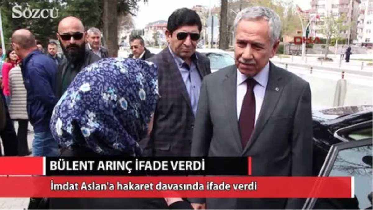 Bülent Arınç\'a \'Hakaret\' Davası