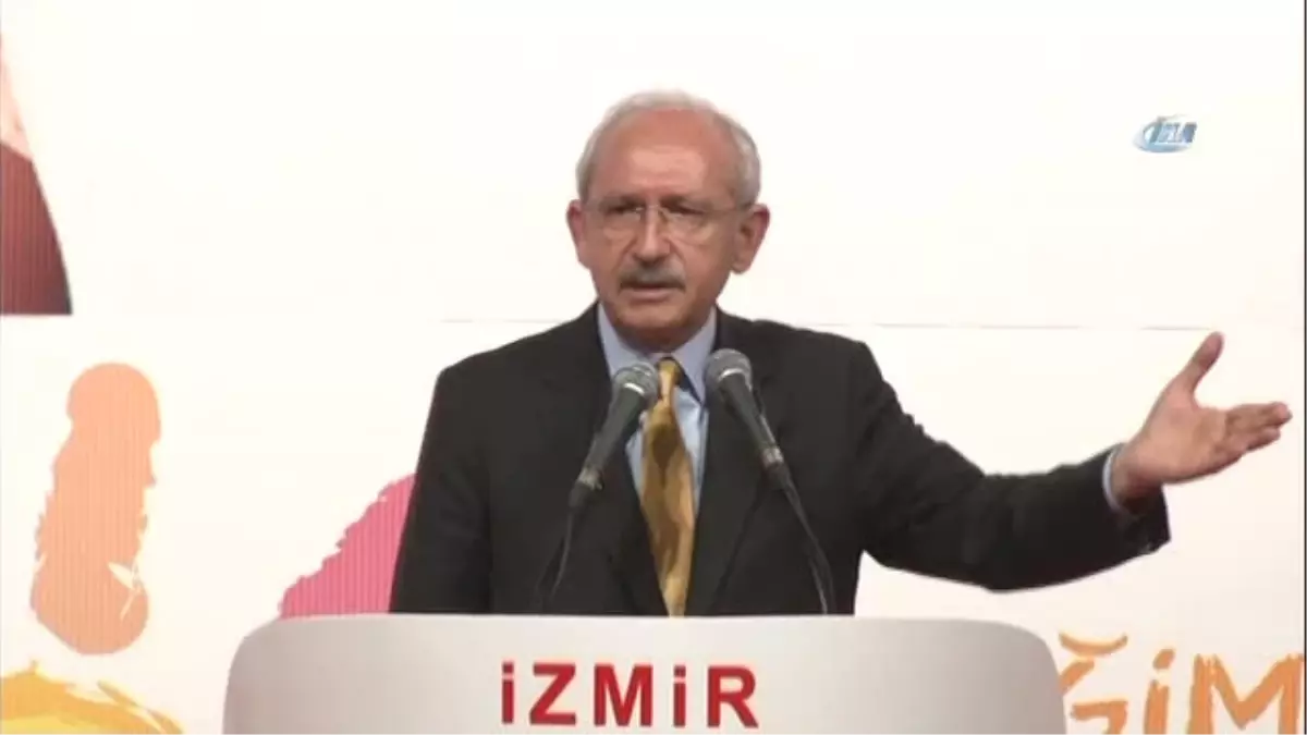 CHP Genel Başkanı Kılıçdaroğlu, İzmir\'de