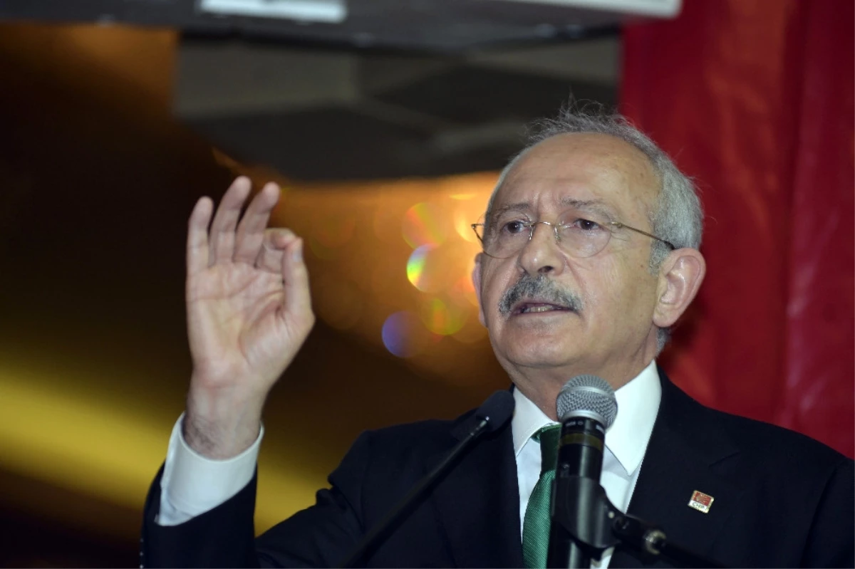 Dha Ankara- Kılıçdaroğlu: Esad\'ın Anayasası Bizde Getirilmek İstenen Anayasadan Biraz Daha İyi (1)