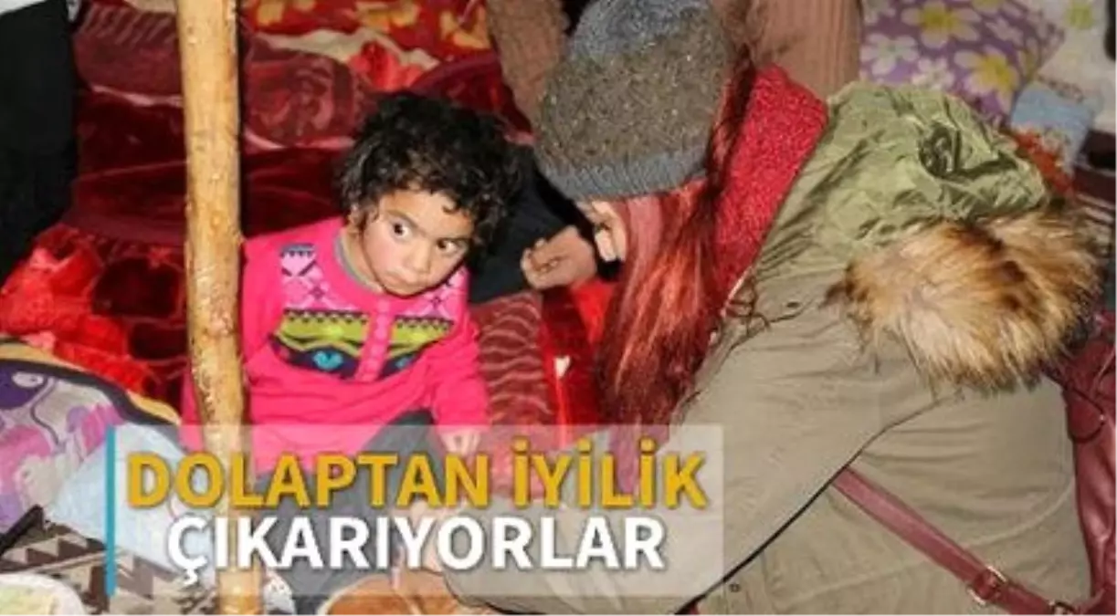 Dolaptan İyilik Çıkarıyorlar