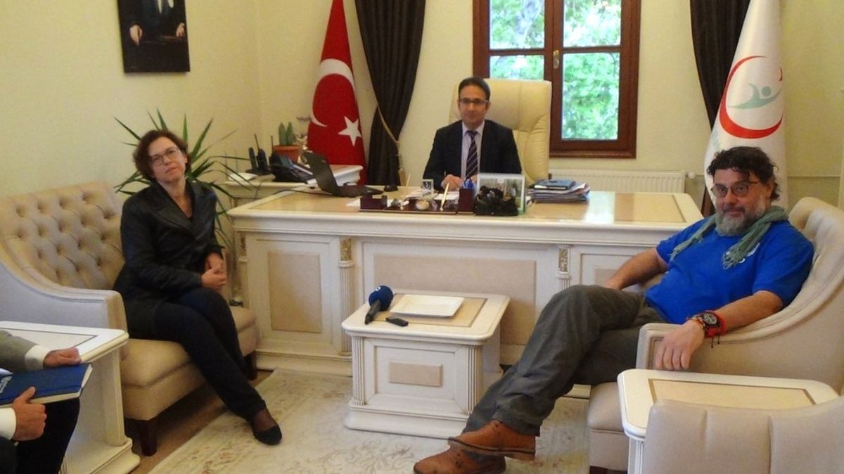 Dünya Sağlık Örgütü Gaziantep Temsilcisi Hatay\'da