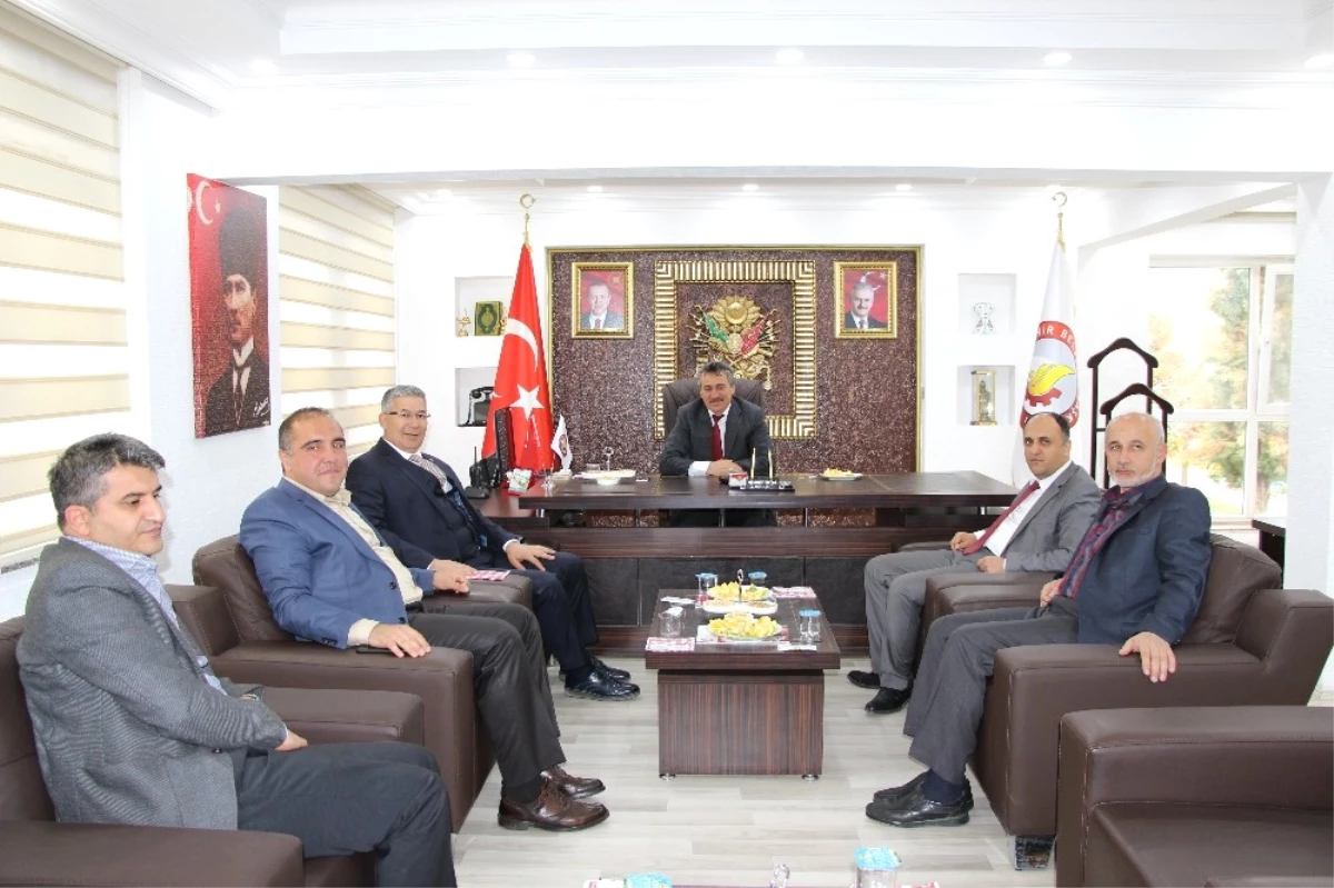 Milletvekili Babaoğlu ve Başkan Özaltun\'dan Başkan Tutal\'a Ziyaret