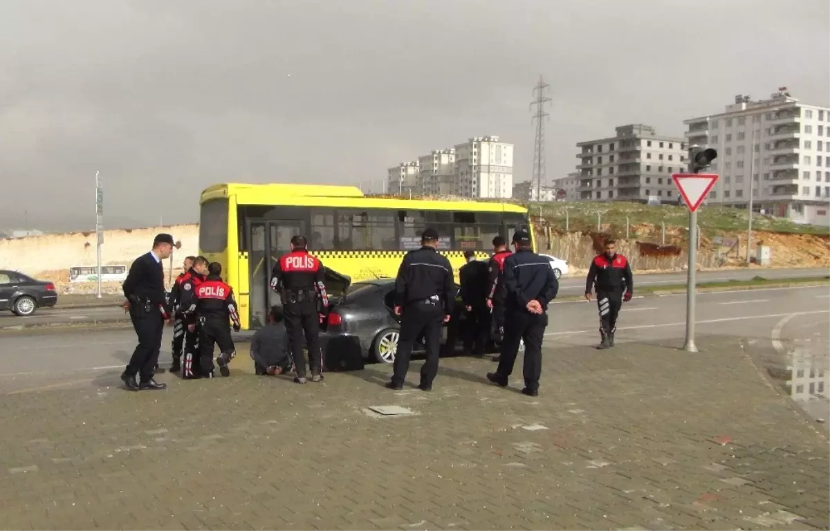 Polisten Kaçan Sürücü Yakalandı