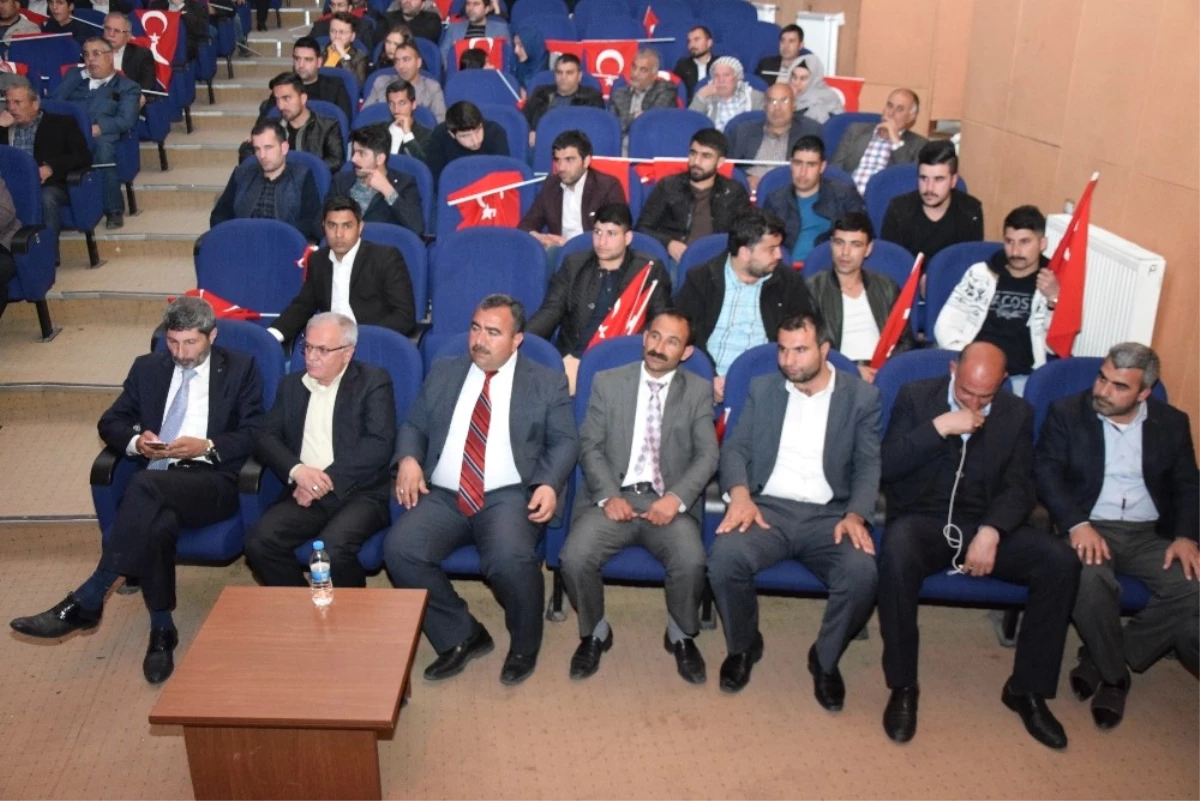 Viranşehir\'de "Cumhurbaşkanlığı Hükumet Sistemi" Konferansı