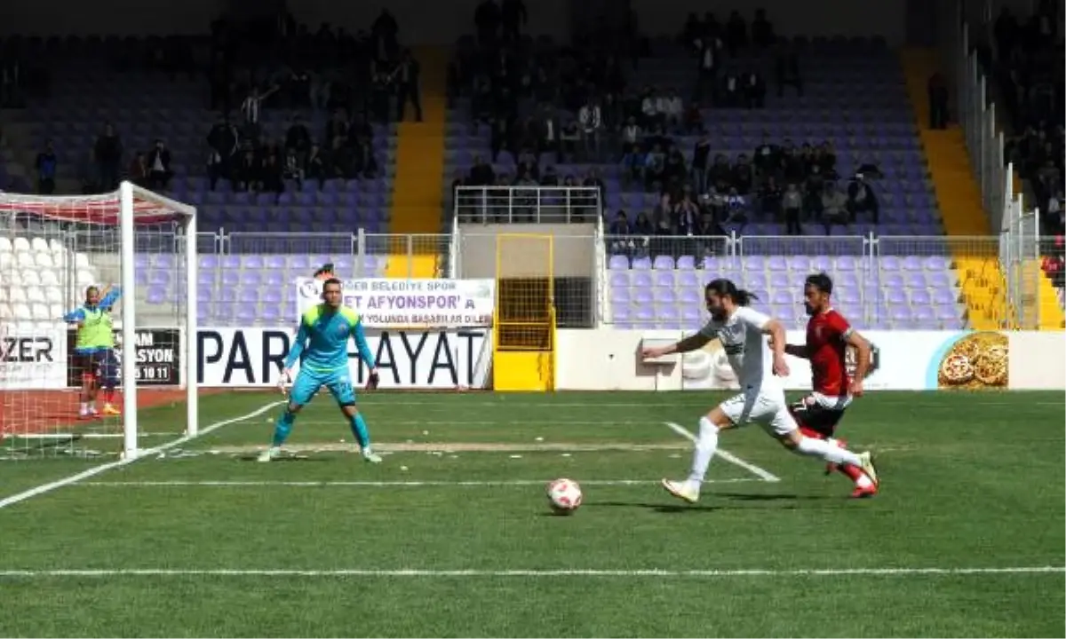 Afjet Afyonspor-Ankara Adliyespor: 4-1 (Afjet Afyonspor 2\'nci Lig\'de)
