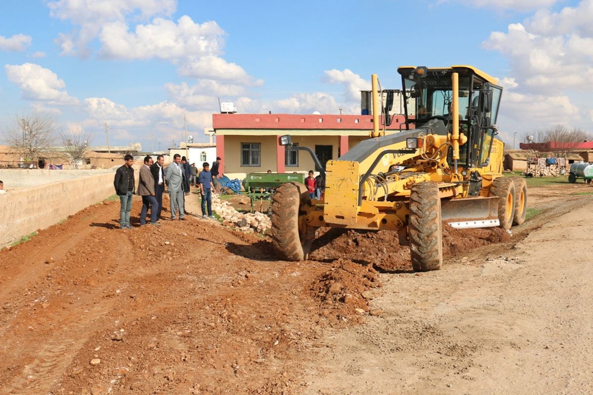 Akçakale kırsalına hizmet dokunuşu