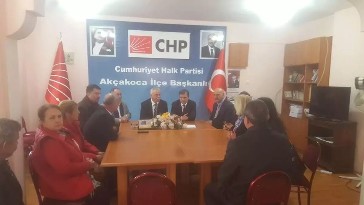 Başkan Yemenici CHP\'yi Ziyaret Etti