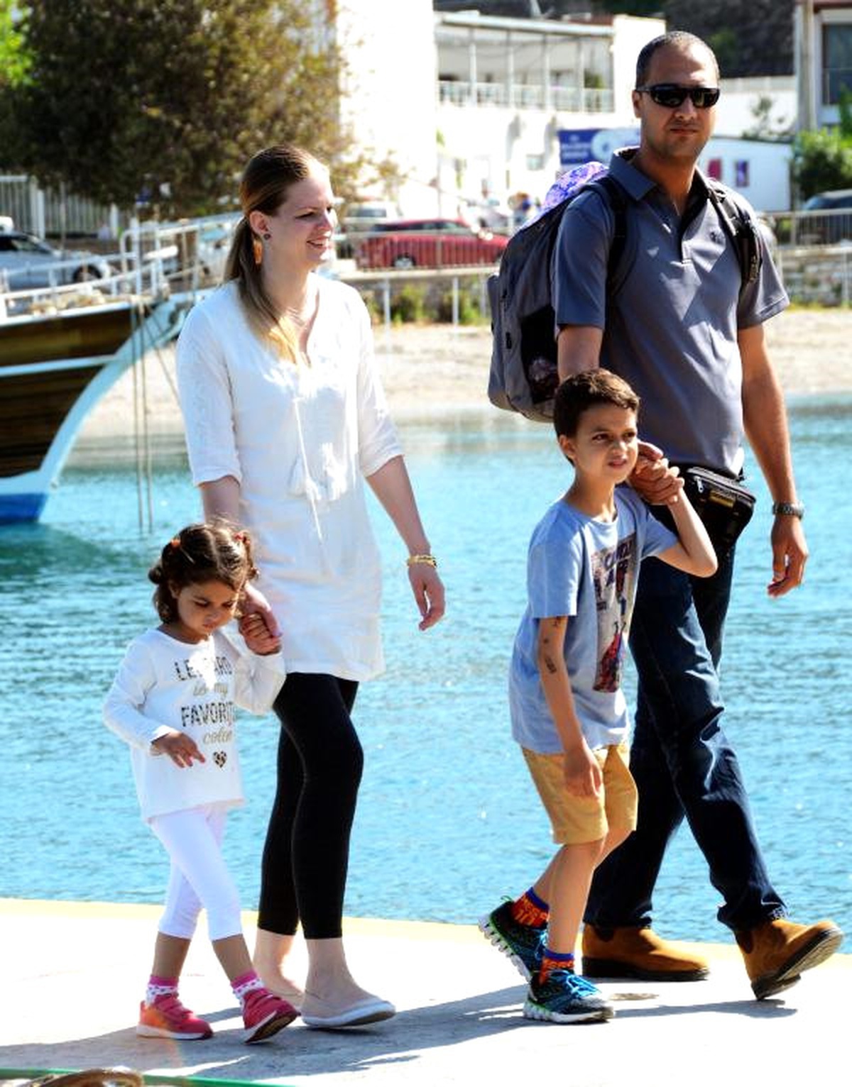 Bodrum\'a Gelen Turistlerin Mavi Yolculuk Keyfi