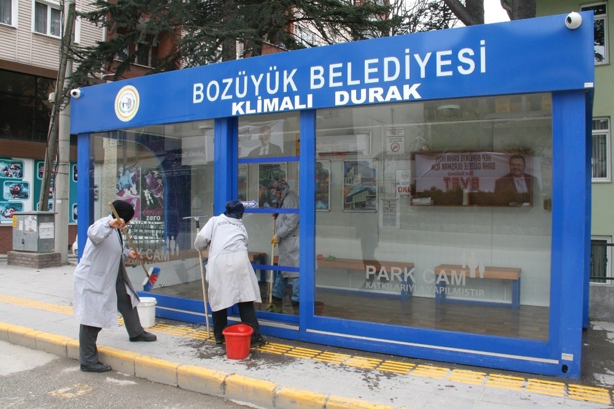 Bozüyük\'te Temizlik Çalışmaları Kesintisiz Olarak Devam Ediyor