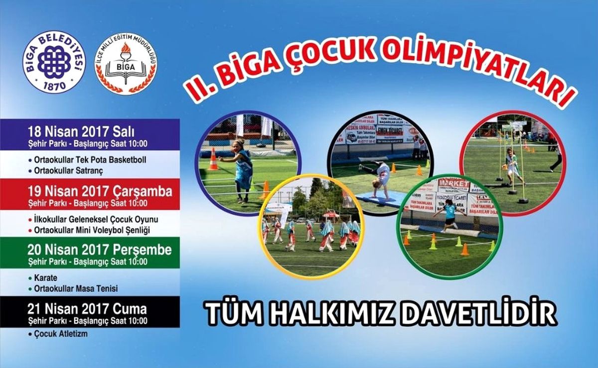 Çocuk Olimpiyatları Meşale Seremonisi ile Başlayacak