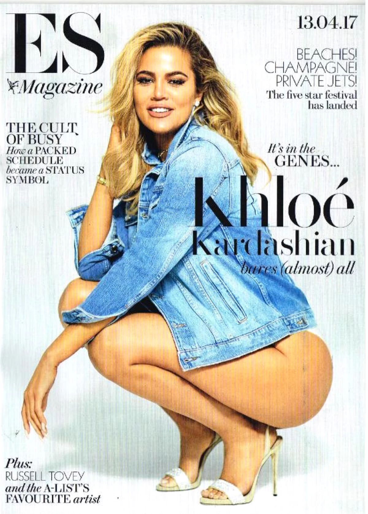 Khloé Kardashian\'ın Pozlarını Kapak Yapan Dergi Dağıtım Rekoru Kırdı