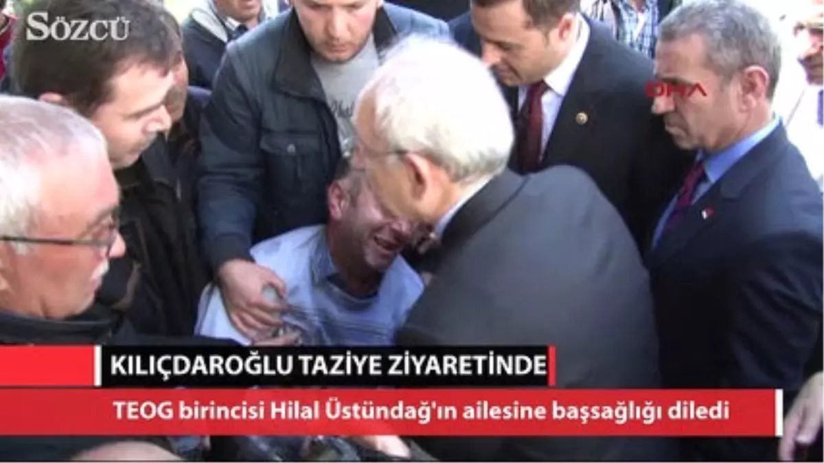 Kılıçdaroğlu Taziye Ziyaretinde Bulundu