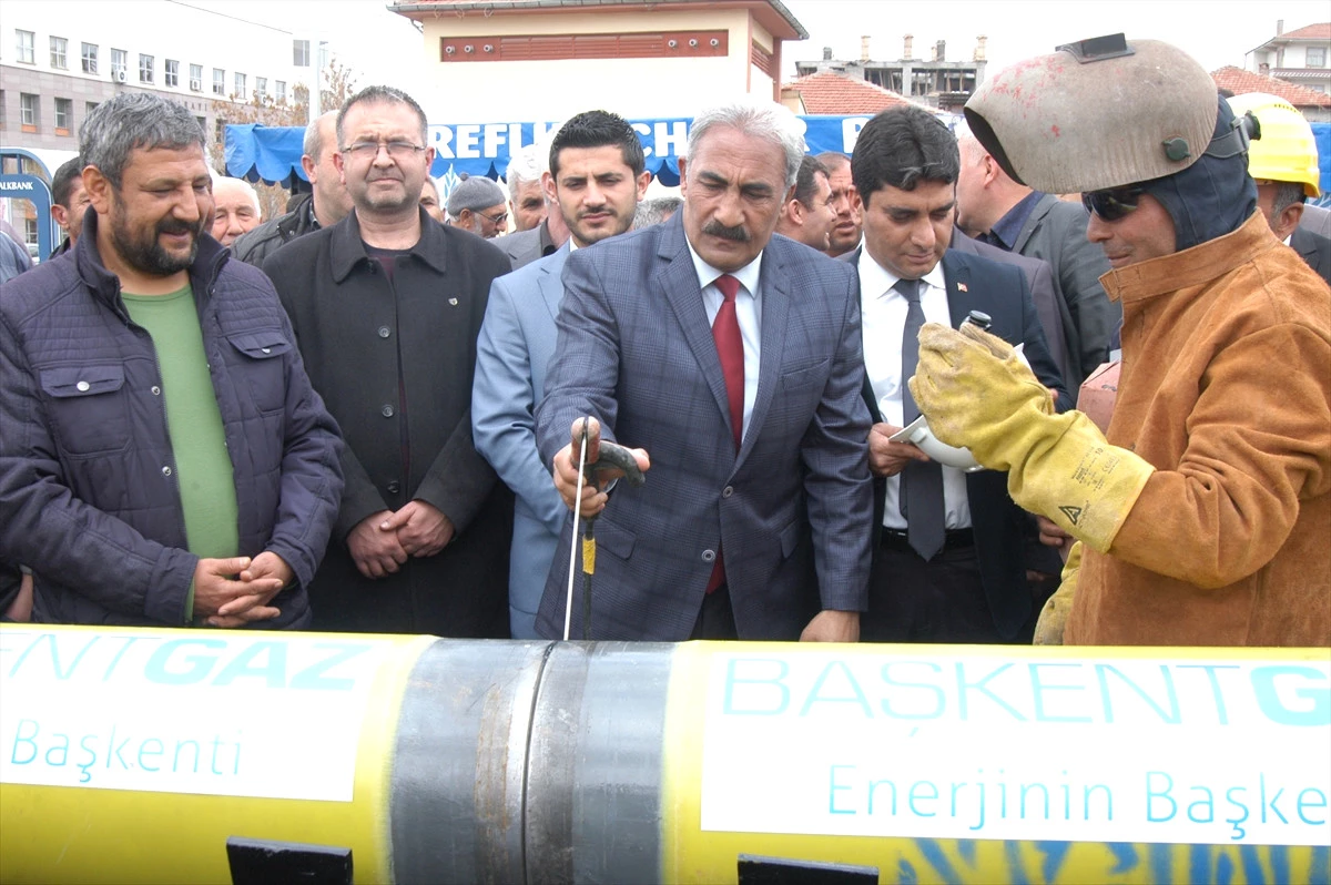 Şereflikoçhisar\'da Doğalgaz Çalışmaları Başladı