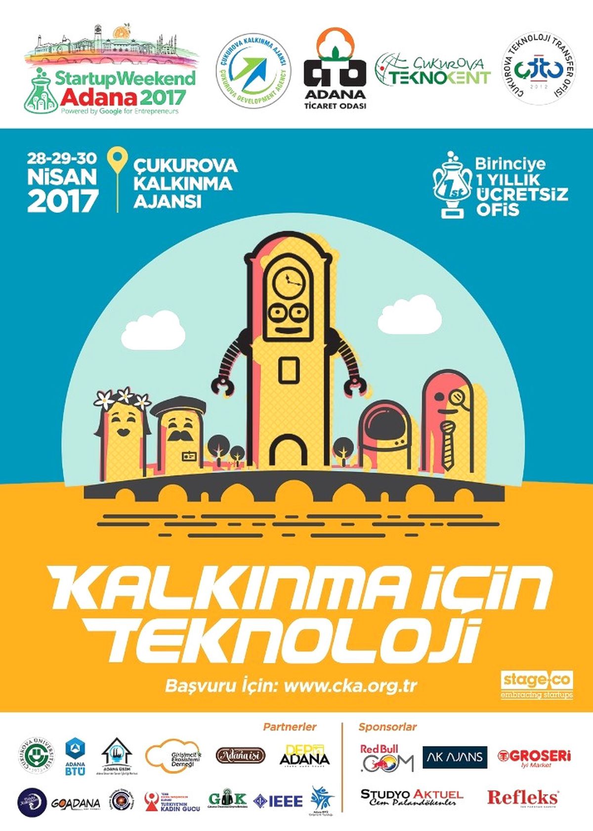 Startup Weekend "Kalkınma İçin Teknoloji" Temasıyla Adana\'da
