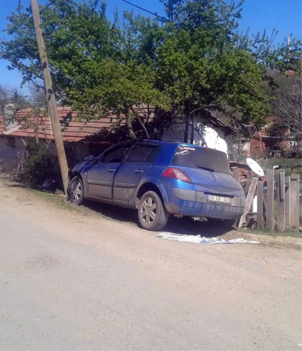 Tekirdağ\'da Trafik Kazası: 2 Yaralı