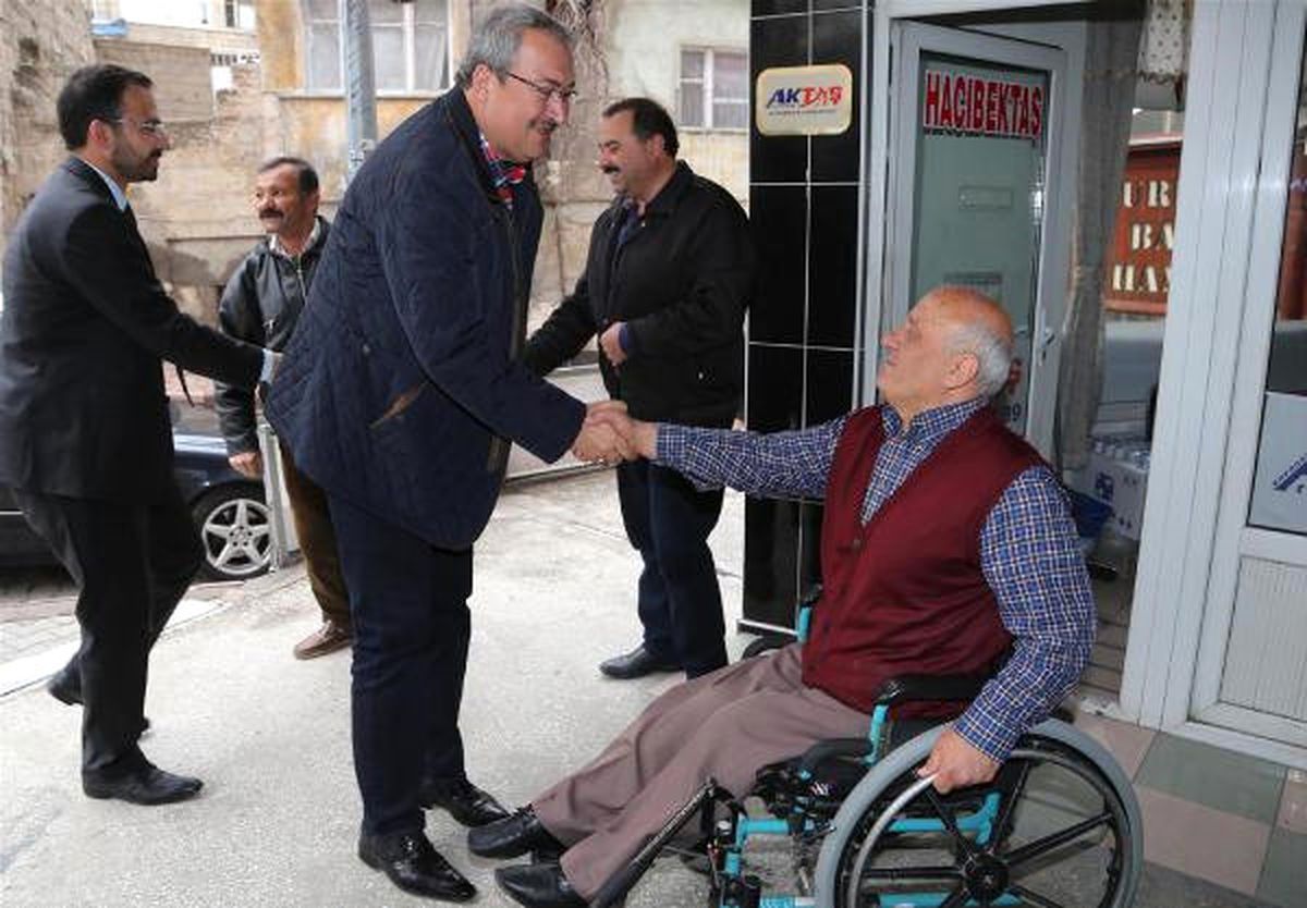Ünver, Türkiye Sakatlar Derneği Yöneticilerini Ziyaret Etti
