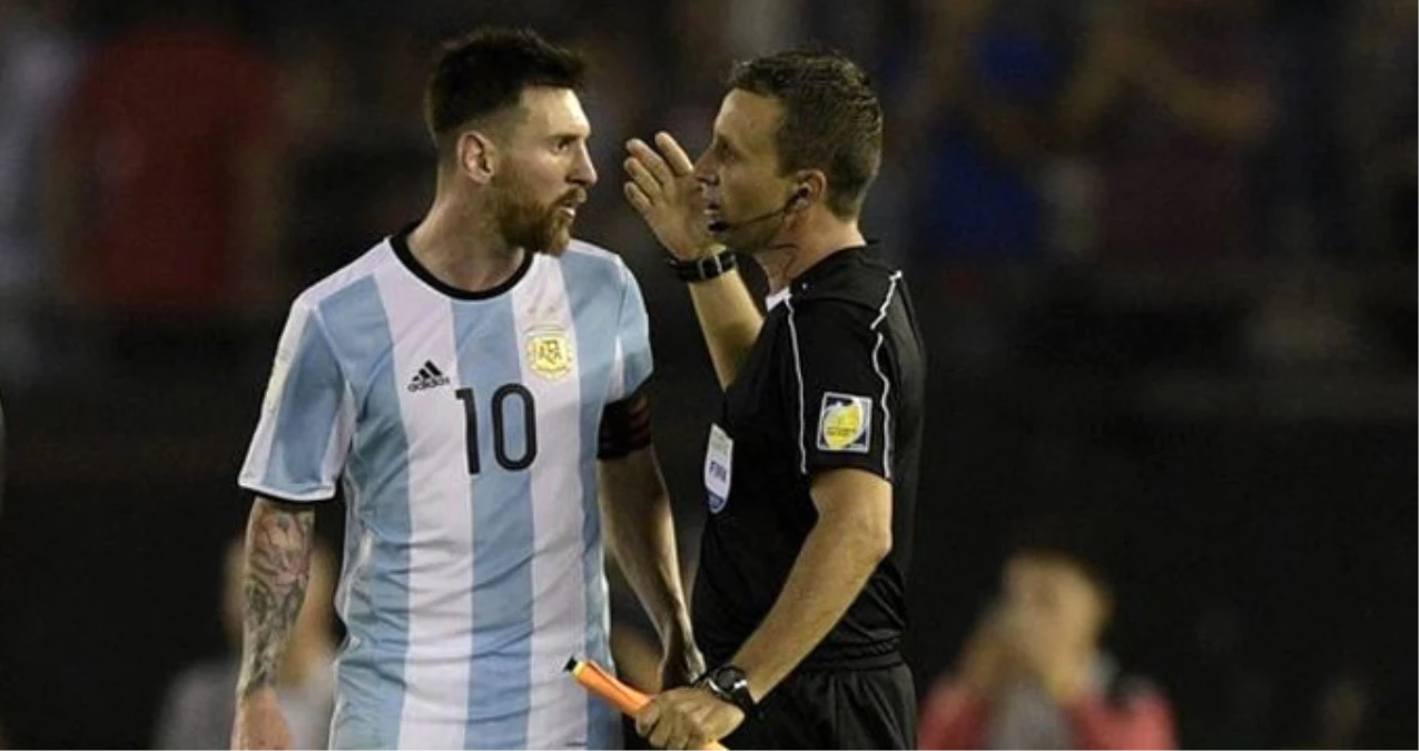 Yardımcı Hakemin Annesine Küfür Eden Messi, FIFA\'ya Savunma Yapacak