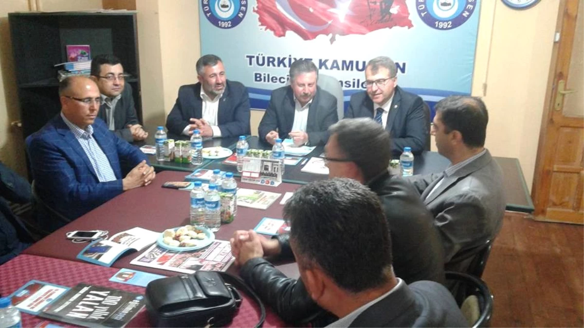 AK Parti\'den Türkiye Kamu-Sen Bilecik İl Temsilciliğine Ziyaret