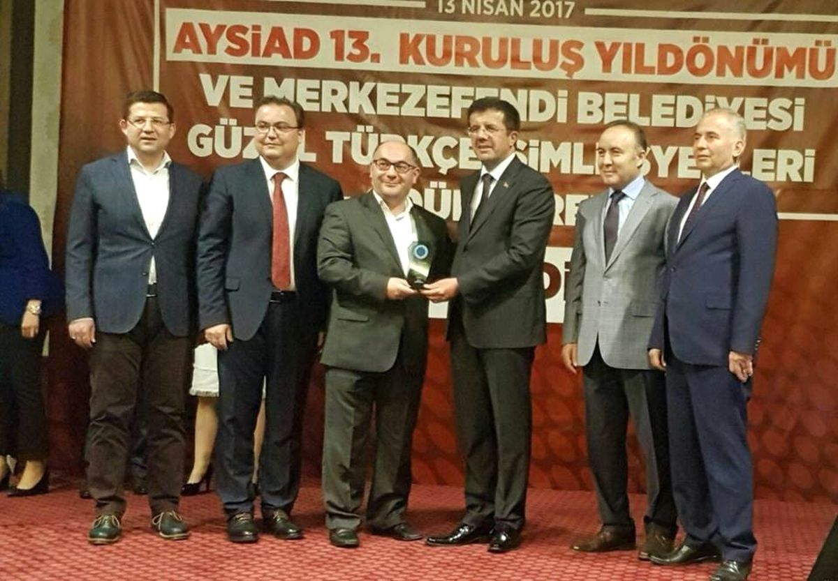 Aysiad\'dan Pamukkalehaber\'e Hizmet Ödülü