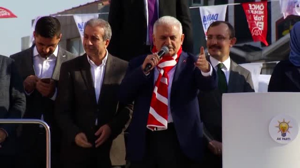 Başbakan Yıldırım Arnavutköy\'de Konuştu