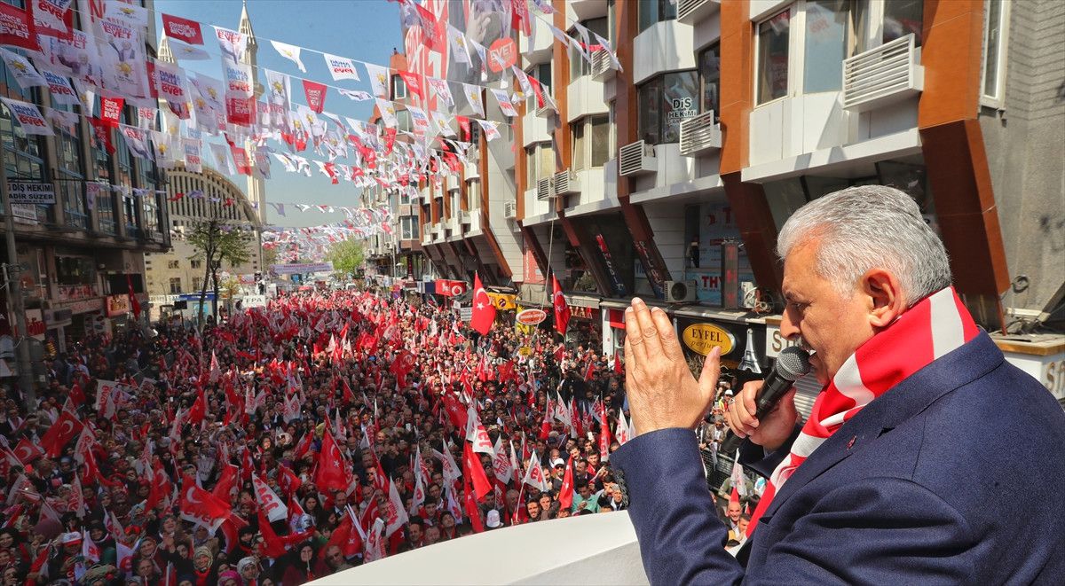 Başbakan Yıldırım Avcılar\'da Halka Seslendi