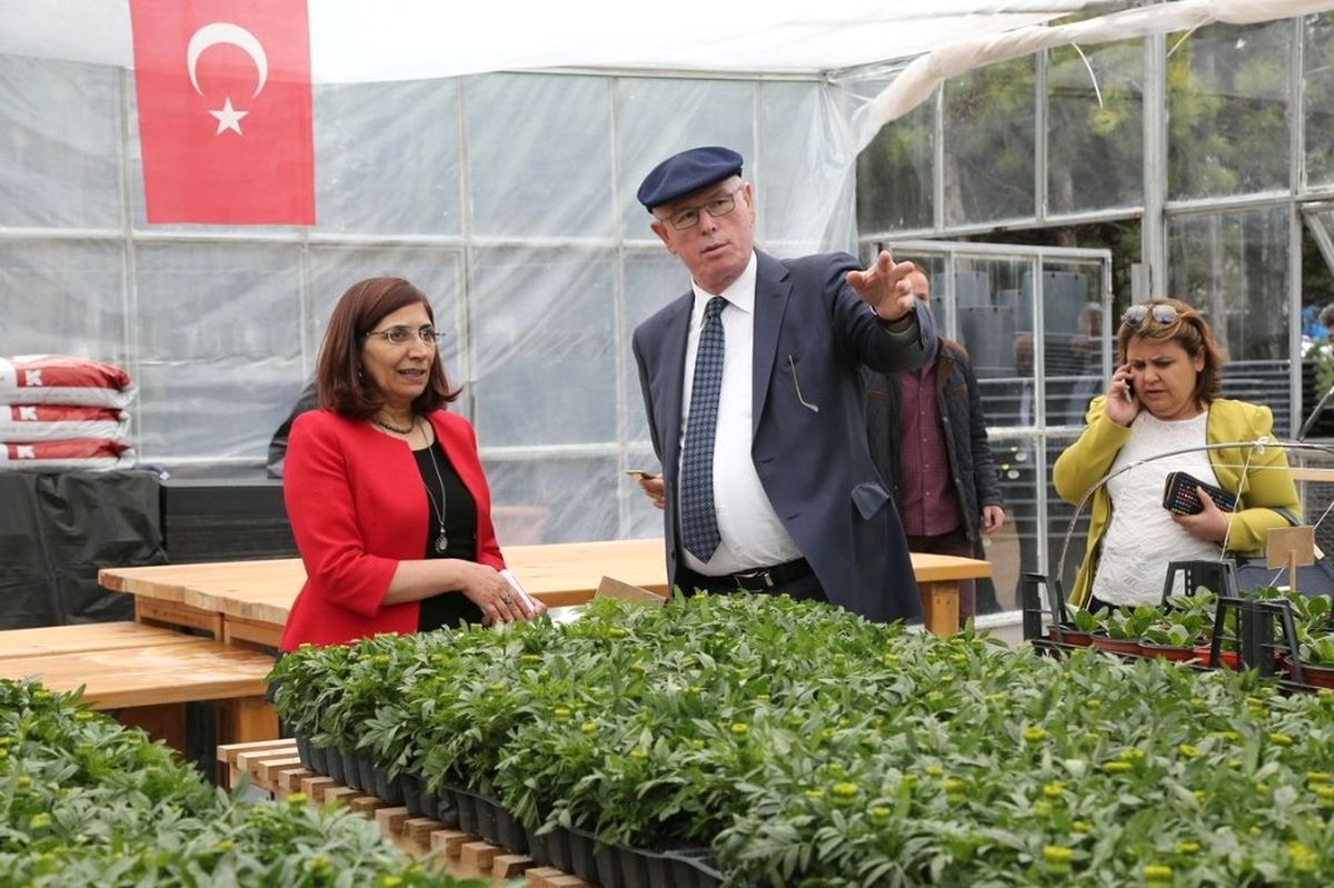 Başkan Kurt, Park ve Bahçeler Müdürlüğünü Gezdi