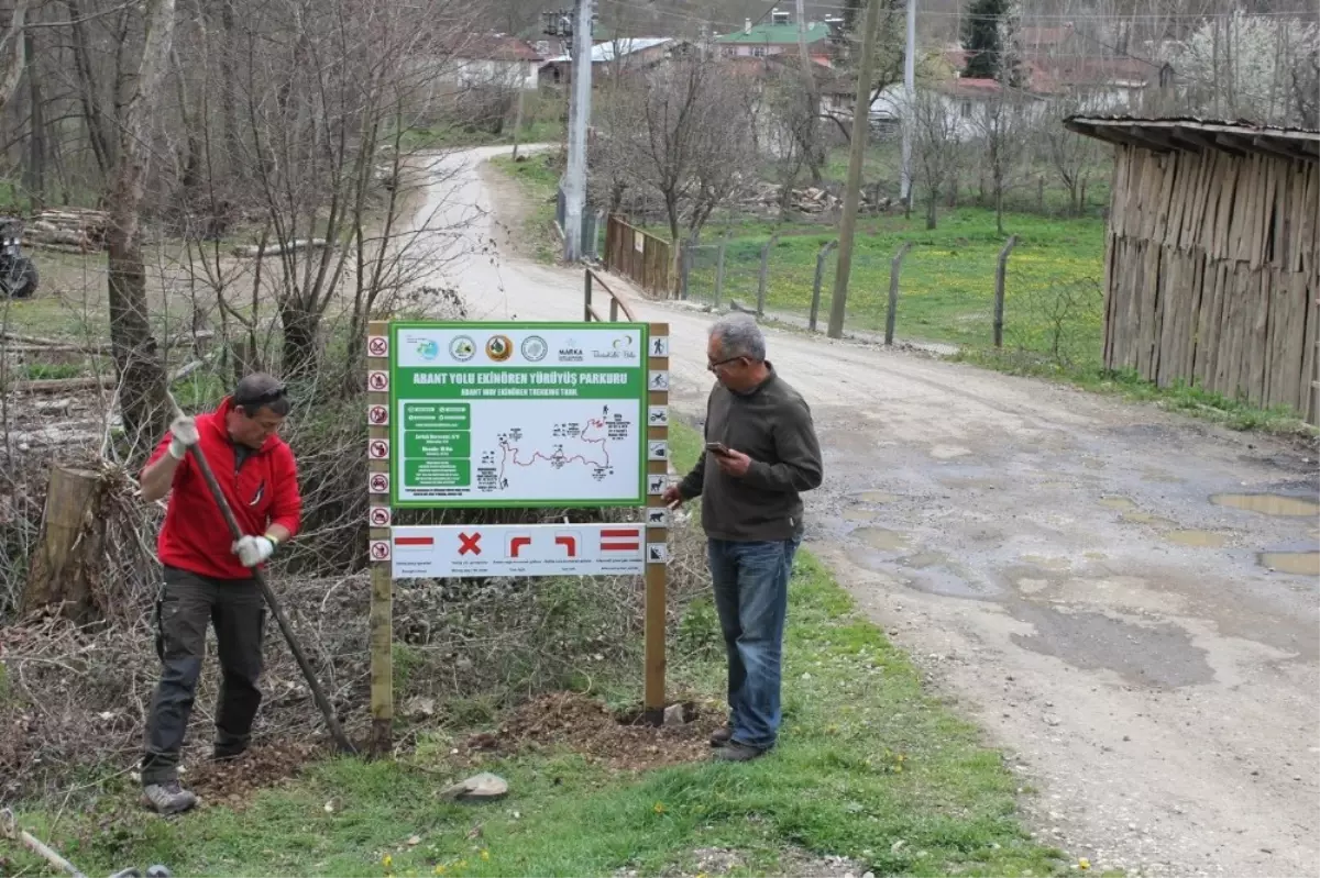 Belediye Ekipleri Yeni Yürüyüş Yolları Keşfediyor