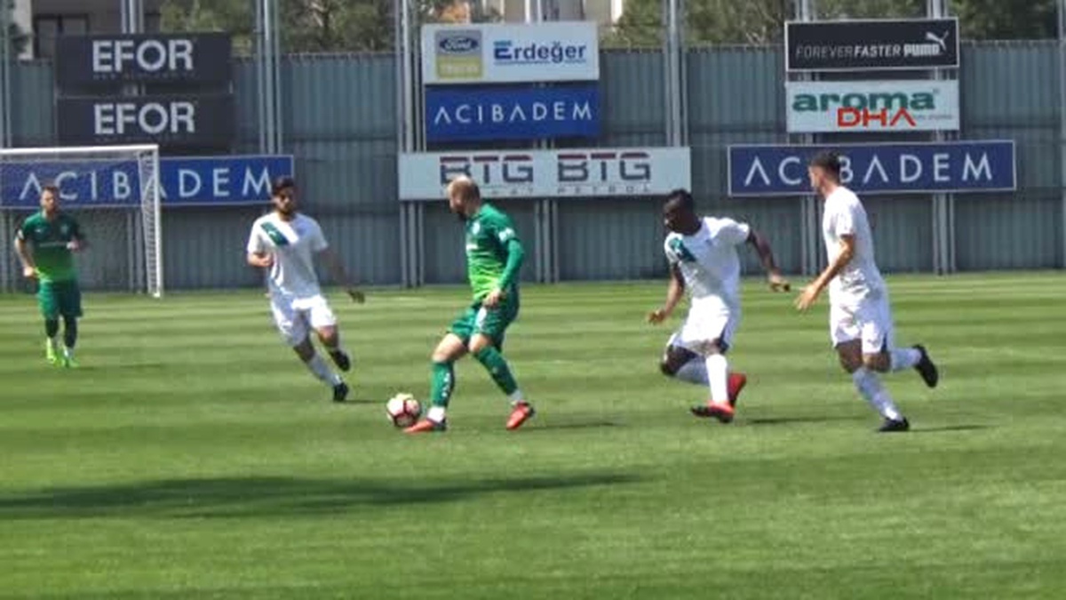 Bursaspor, U21 Takımı ile Hazırlık Maçı Yaptı