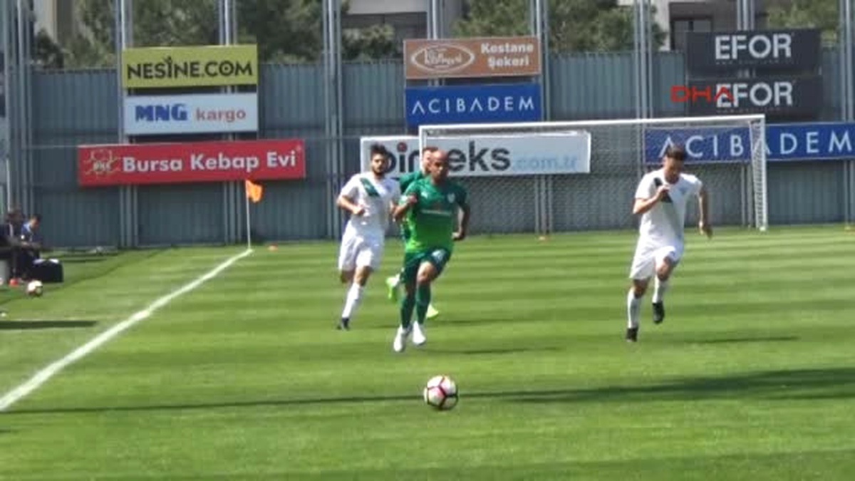 Bursaspor, U21 Takımı ile Hazırlık Maçı Yaptı