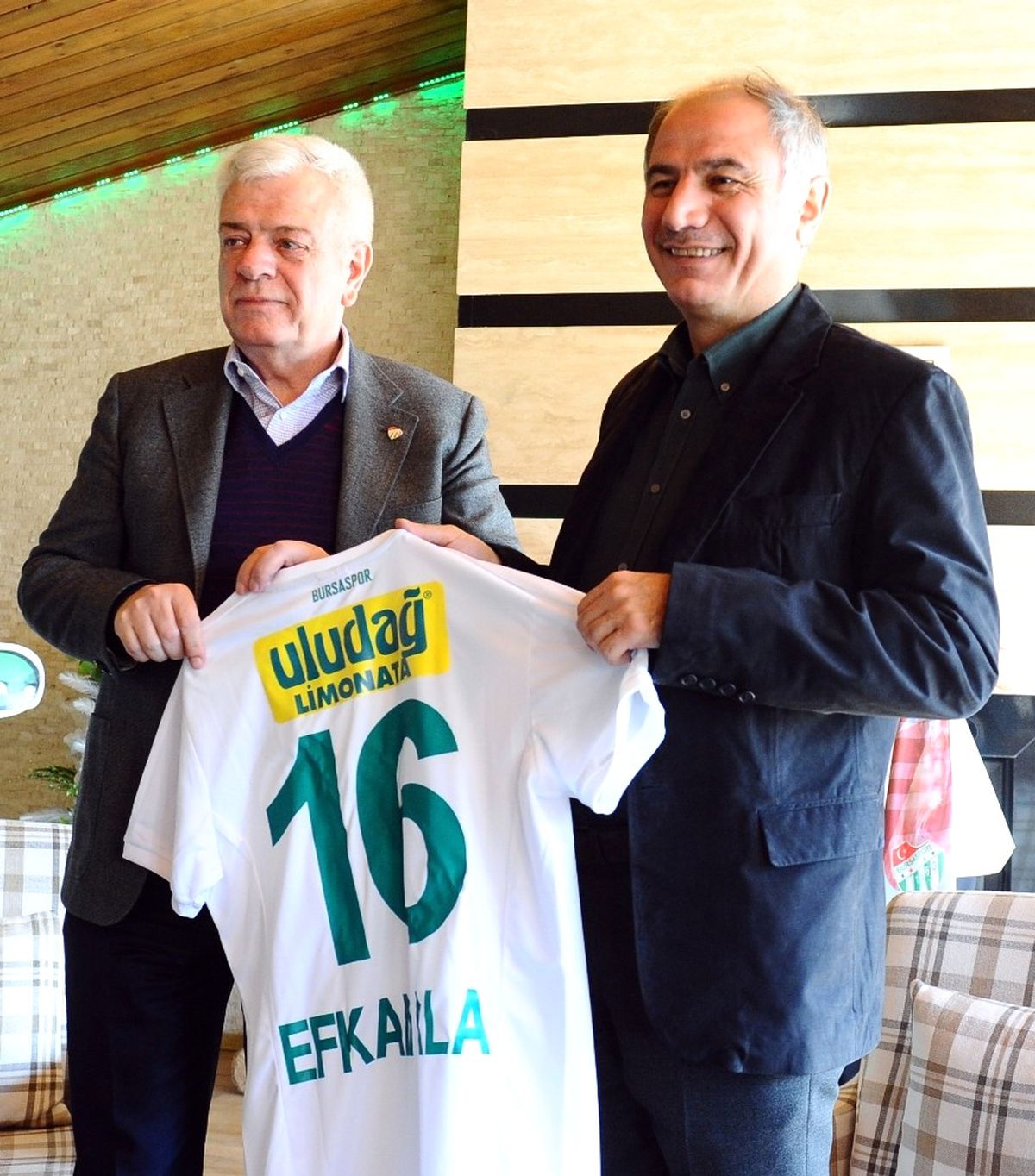 Efkan Ala\'dan Bursaspor\'a Ziyaret