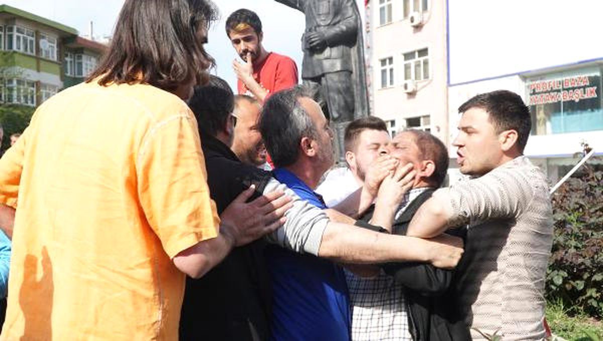 Keşan\'da Referandum Kavgası