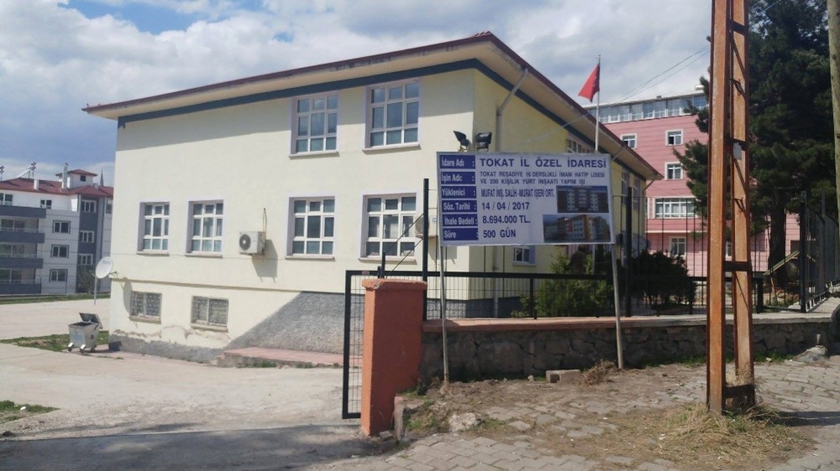 Reşadiye\'ye Yeni İmam Hatip Lisesi ve Yurt Binası