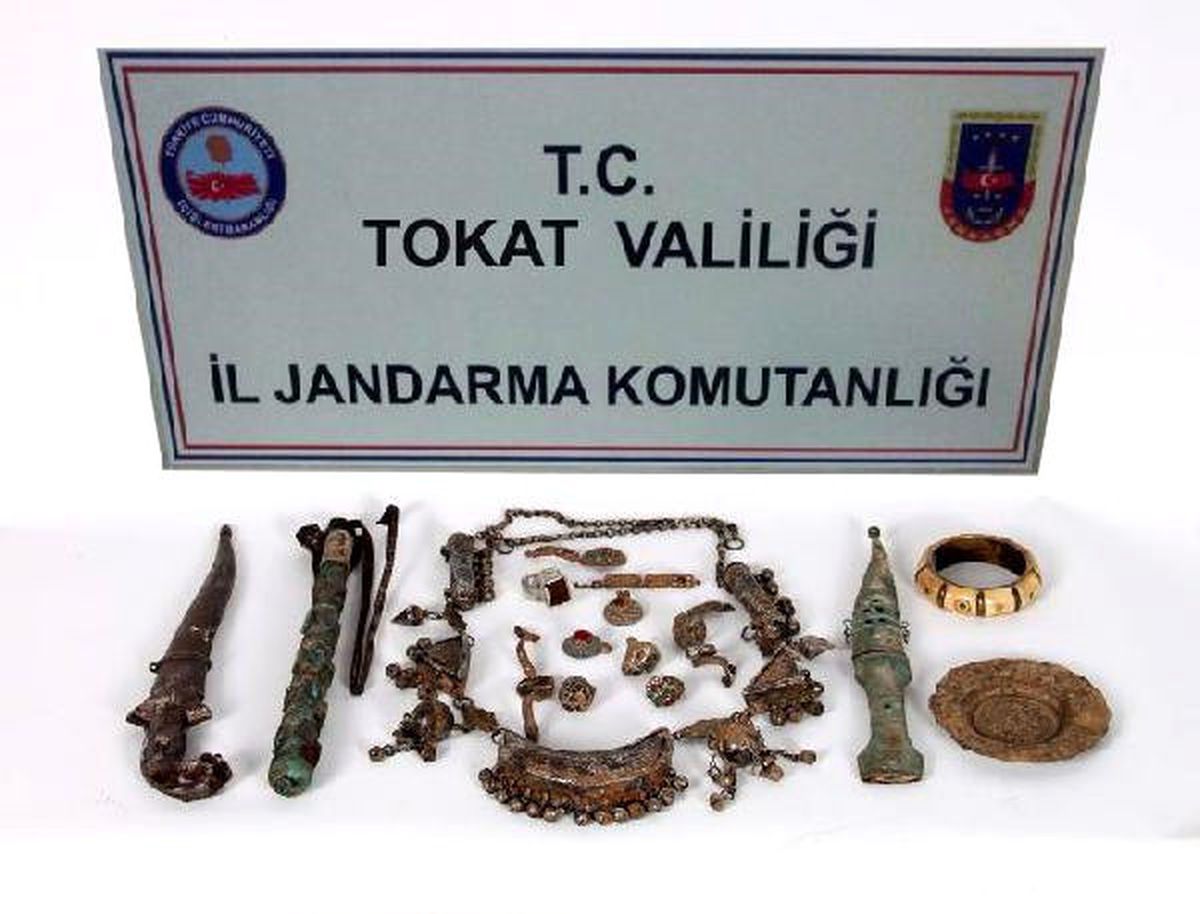 Tokat\'ta Tarihi Eser Operasyonu